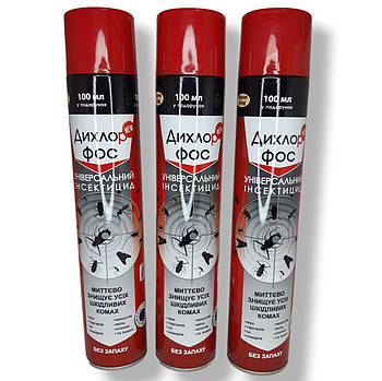 Дихлофос ДИХЛОРФОС 400 мл без запаху Болгарія