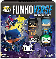 Funkoverse Strategy Game: DC #100 4-Pack