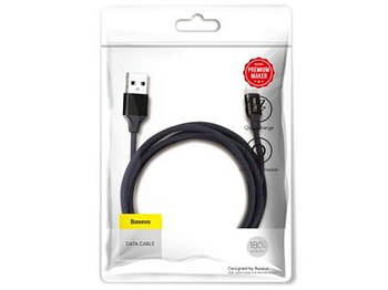 Кабель USB Baseus USB to Lightning 2A 1.8m CALYW-A (Чорний, 01) 374314152