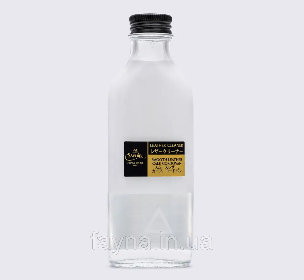 Очищувач для гладкої шкіри Saphir Medaille D'or Reno Leather Cleaner, 100 мл