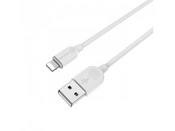 Кабель Borofone BX14 Lightning (Білий) BX14