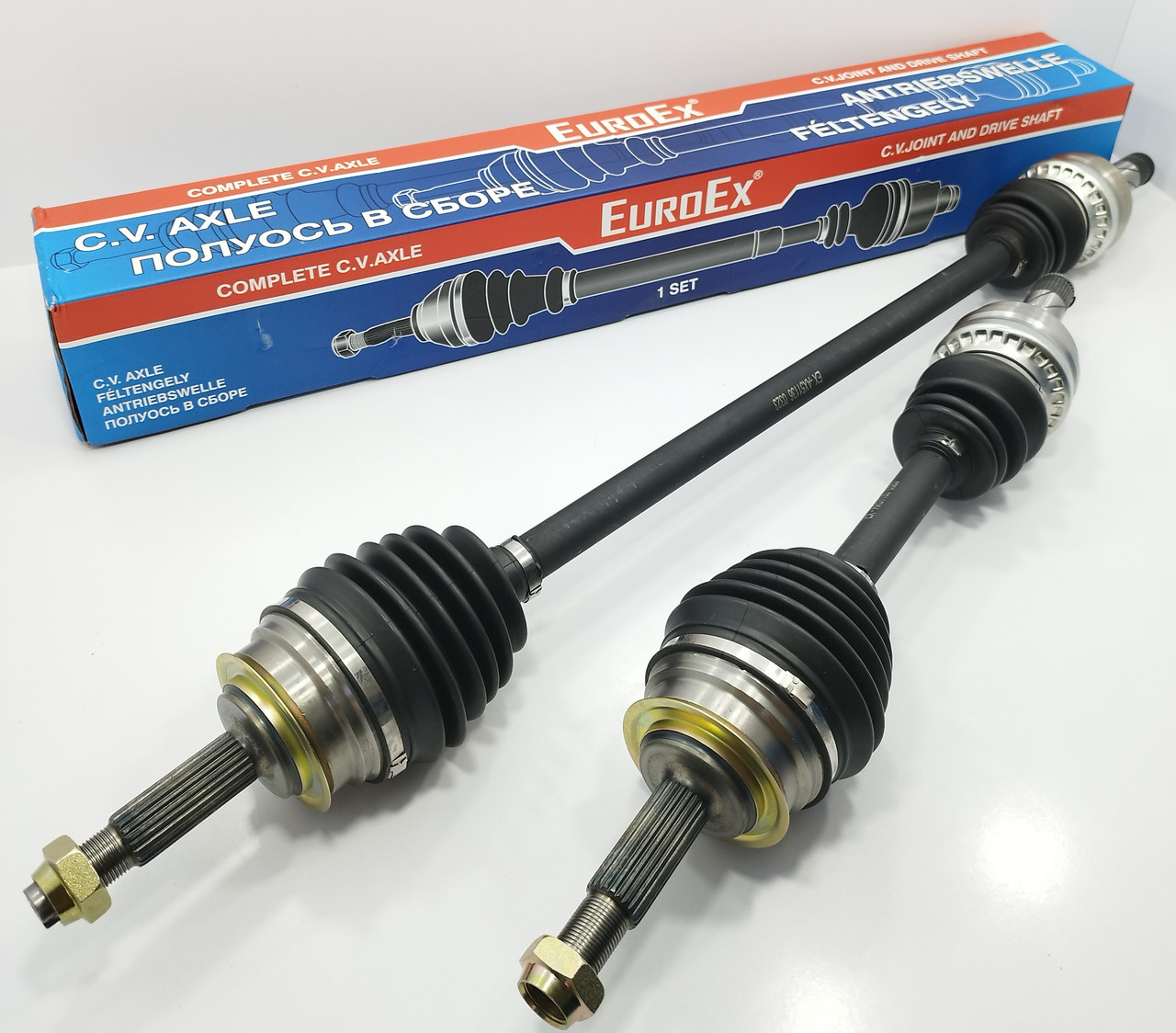 Напівось у зборі (к-т лев +прав) Ланос 1,5 EuroEX Угорщина, фото 1