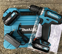 Шуруповерт аккумуляторный мощный 24V Makita 331 DWE,Шуруповёрт для дома с набором инструментов Шуруповерты-акк