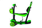 Самокат Scooter "Сонечко" 5in1 Green, фото 3