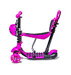 Самокат Scooter "Сонечко" 5in1 Pink, фото 2