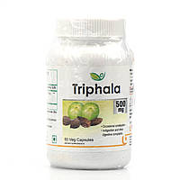 Трифала, Трипхала Triphala 500 mg Biotrex 60 veg.caps для очищения кишечника, от запоров