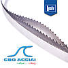 Стрічкові пили (столярні) для дерева карбонова сталь 19×0,6×2,49 CBG (Італія), столярні вузькі стрічкові, фото 2