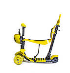 Самокат Scooter "Сонечко" 5in1 Yellow, фото 2