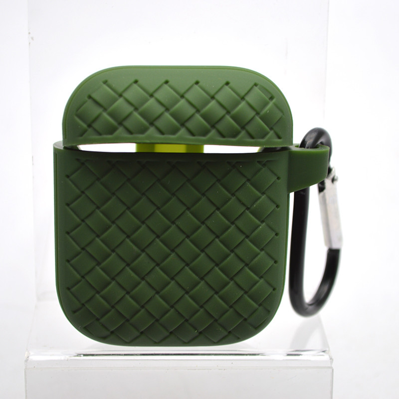 Чохол Weaving для Airpods 1/2 Green