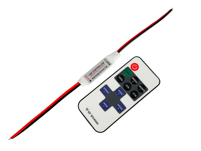 Димер mini одноканальний 12-24V 6A радіо 11 кнопок 1 канал #42 AVT