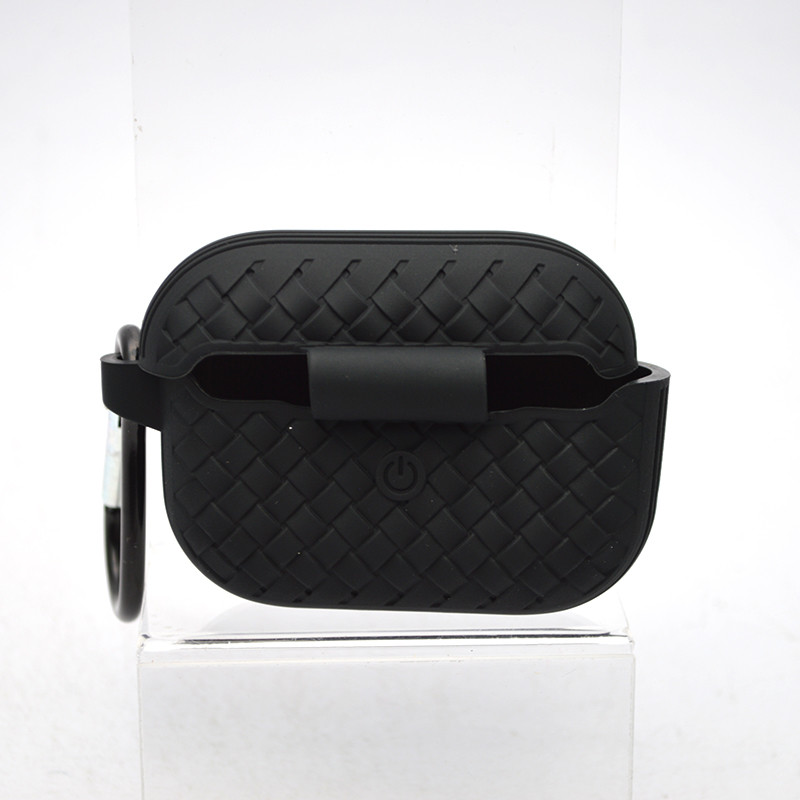 Чохол Weaving для Airpods Pro Black, фото 2