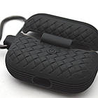 Чохол Weaving для Airpods Pro Black, фото 5