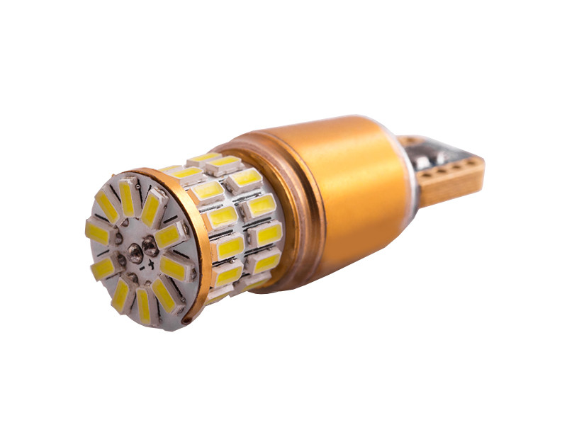 Світлодіодна авто лампа T10-3014-38smd обманка 10-30V білий LEDUA