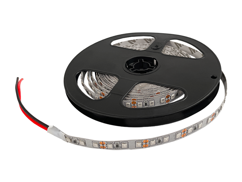 Світлодіодна стрічка 2835-120led-8mm-12V 10W/m IP20 подвійна плата синій (уп.5м) LM855 Лємансо