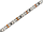 Світлодіодна стрічка 2835-120led-8mm-12V 10W/m IP20 подвійна плата синій (уп.5м) LM855 Лємансо, фото 3