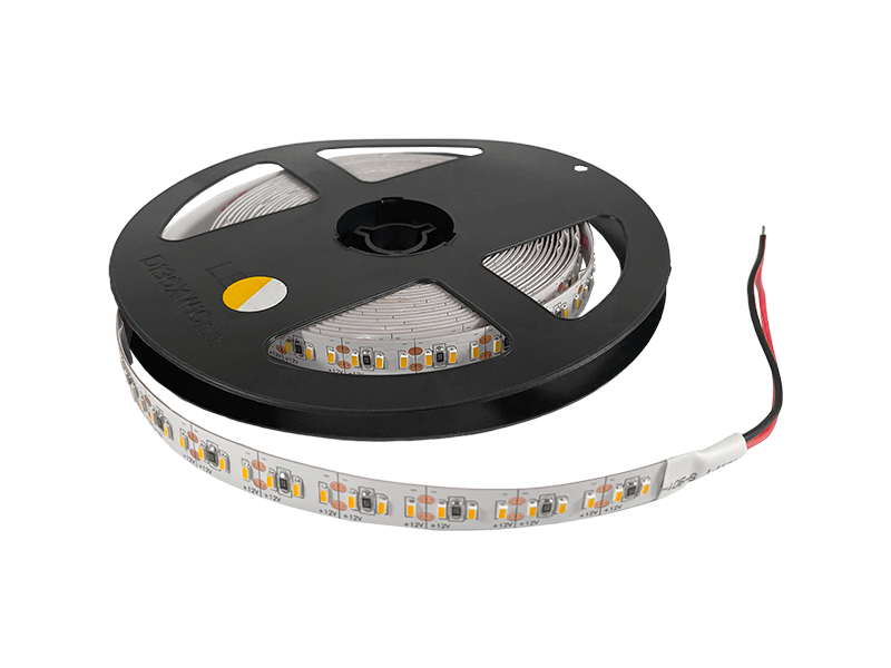 Світлодіодна стрічка 3014-204led-10mm-12V 18W/m 12-14lm, IP20 тепло білий 18W AVT