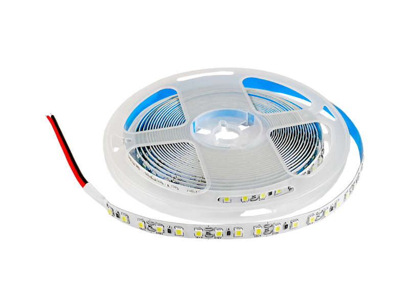 Світлодіодна стрічка 3528-120led-8mm-12V 9,6W/m IP20 подвійна плата 11050-11500К 9,6W AVT
