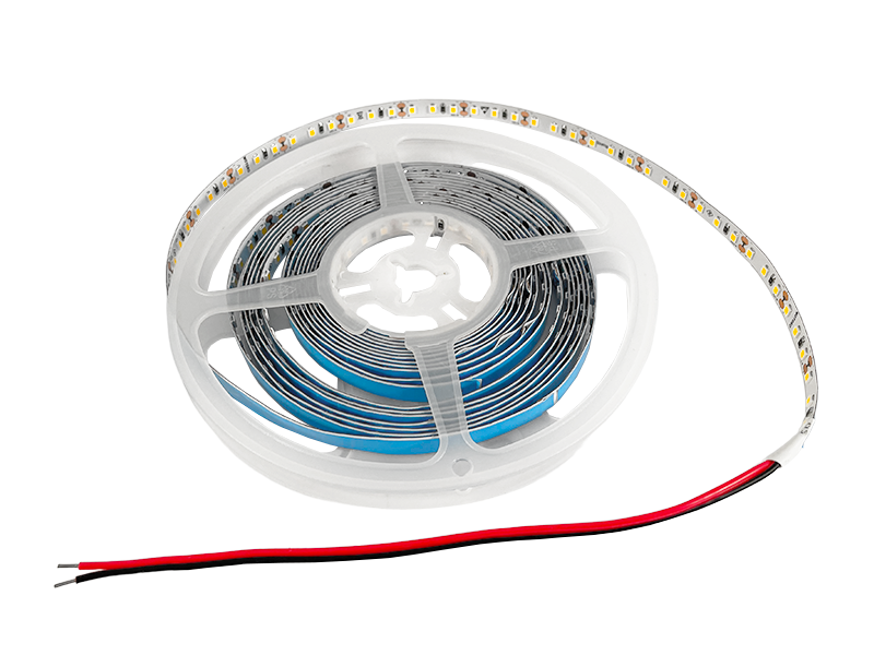 Світлодіодна стрічка 3528-120led-8mm-12V 9,6W/m IP20 подвійна плата нейтрально білий MOTOKO 3 роки гарантії