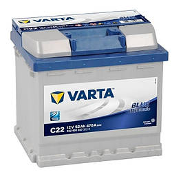 Акумулятор автомобільний Varta 6СТ-52 BLUE dynamic (C22)