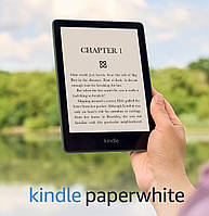 Електронна книга Amazon Kindle Paperwhite 16 GB Agave Green, Kindle 16Gb дисплей 6,8 дюймів з підсвічуванням