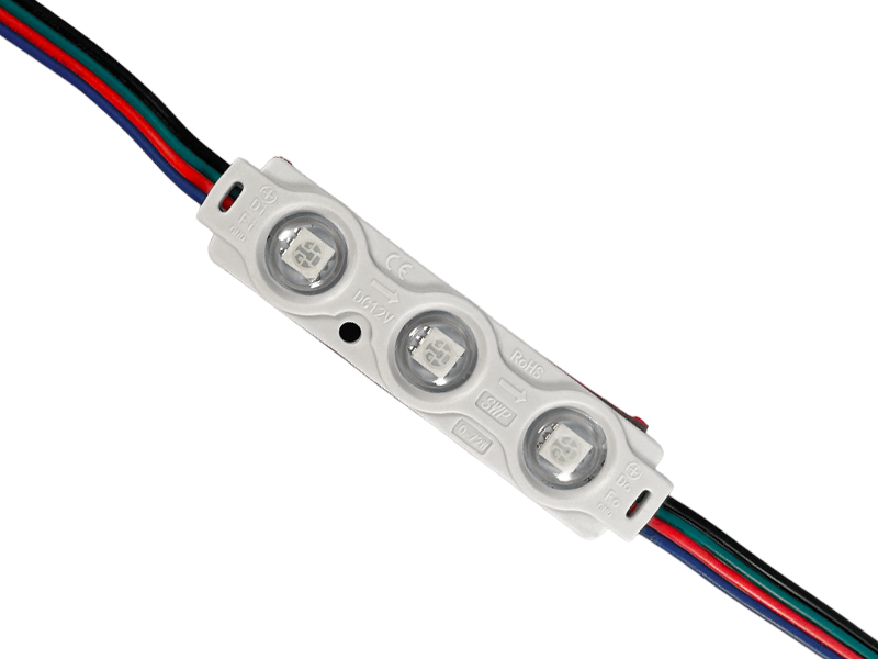 Світлодіодні модулі 5050-3smd 12V IP65 лінза RGBIC Smart SWP