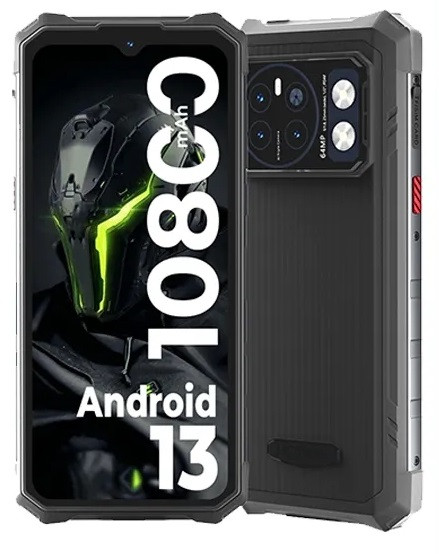 Смартфон Hotwav Cyber 13 Pro 12\256GB Black 6.6" FHD + UNISOC T619 NFC 10800mAh 150 Lumens, фото 1