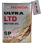 Honda Ultra LTD SP/GF-6 5W-30 4 л, (0822899974) моторна олива, фото 4