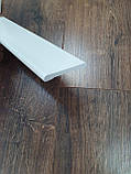 Пластикова лиштва пвх біла 60 мм, фото 4