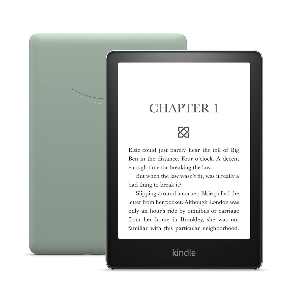 Электронная книга Amazon Kindle Paperwhite 11th Gen. 16 GB Agave Green, Kindle память 16Gb дисплей 6,8 дюймов - фото 1 - id-p1937181787