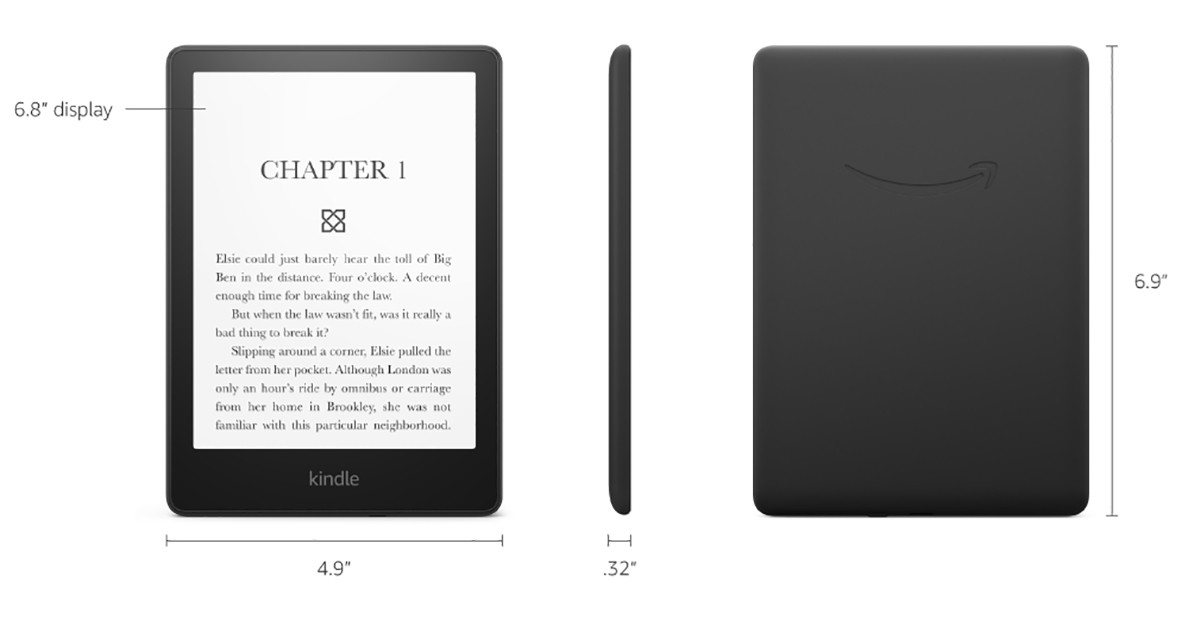 Электронная книга Amazon Kindle Paperwhite 11th Gen. 16 GB Agave Green, Kindle память 16Gb дисплей 6,8 дюймов - фото 8 - id-p1937181787