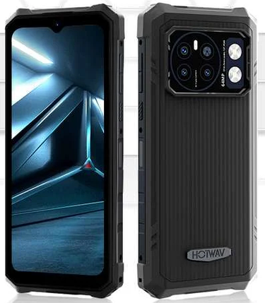 Смартфон HOTWAV Cyber 13 Pro Black 12/256Gb 150LM NFC 10800mAh 6.6" FHD Global Version + скло, фото 1