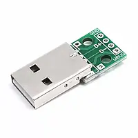 Плата переходник USB штекер