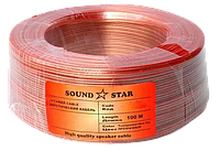 Кабель акустический Sound Star 2х0,22мм.кв., CU медь
