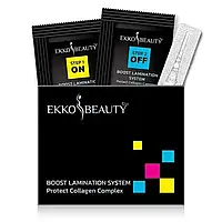 MINI set Boost Lamination System набор для ламинирования бровей и ресниц EKKO Beauty (в саше)