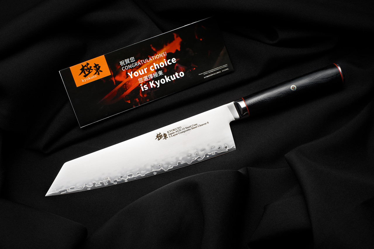 Ніж Шеф Gyuto/Chef Knife ламінат 3 шари, зі вставкою з японської сталі AUS-10