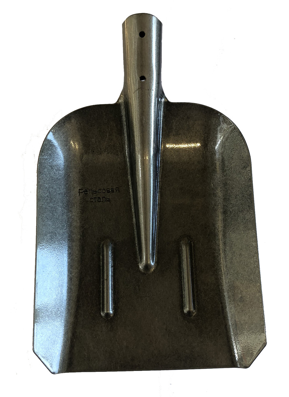 Лопата совковая ЛСП (лаковое покрытие, рельсовая сталь) - фото 1 - id-p1937198437