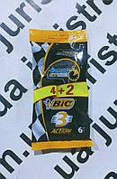 Станки для гоління Bic 3 ACTION 4+2 № 399327