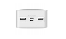 Портативний зарядний пристрій BASEUS POWER BANK 30000MAH 3XUSB USB-C PD 15W 3A, фото 3