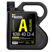 BIZOL Allround 10W-40 CI-4 4л (B85326) Напівсинтетичне дизельне моторне масло