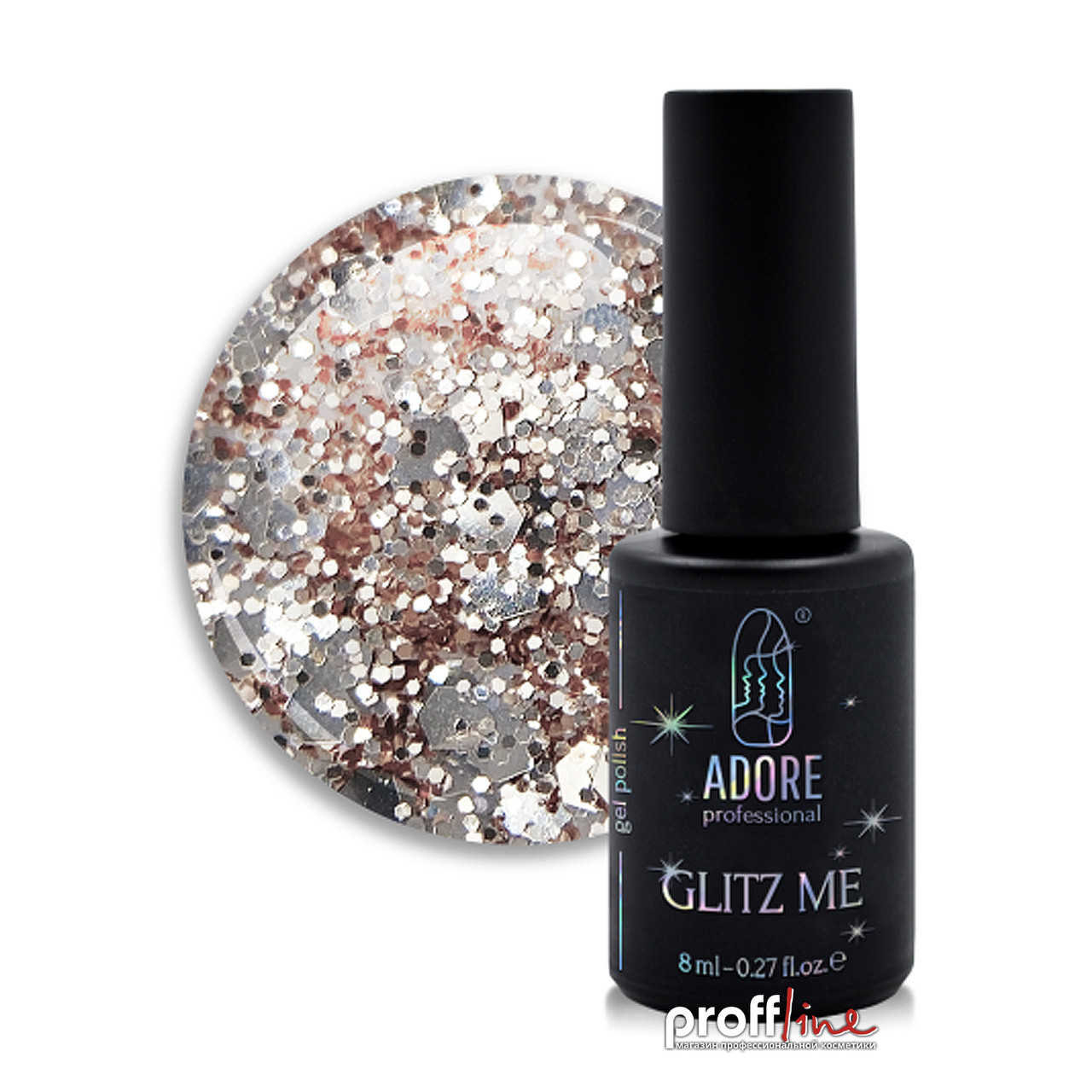 Гель-лак Adore 8 мл № GM 10, фото 1