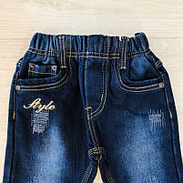 Джинси утеплені для хлопчиків оптом, Seagull, 6-36 міс., Арт. CSQ-89725, фото 4