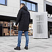 Зимова парка чоловіча  великого розміру 54-60 чорний, фото 7
