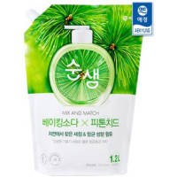 Средство для ручного мытья посуды Aekyung Soonsaem Baking Soda Phytoncide Запаска 1.2 л (8801046303191)