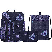 Школьный набор Wonder Kite Butterfly SET_WK22-583S-1 рюкзак + пенал + сумка для обуви