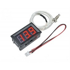 Термометр для високих температур, K-type, живлення 12V , диапазон -30~800