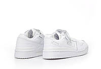 Кросівки жіночі модні білі Adidas Forum Low. Весняні чоловічі кросівки в білому кольорі Адидас Форум, фото 3