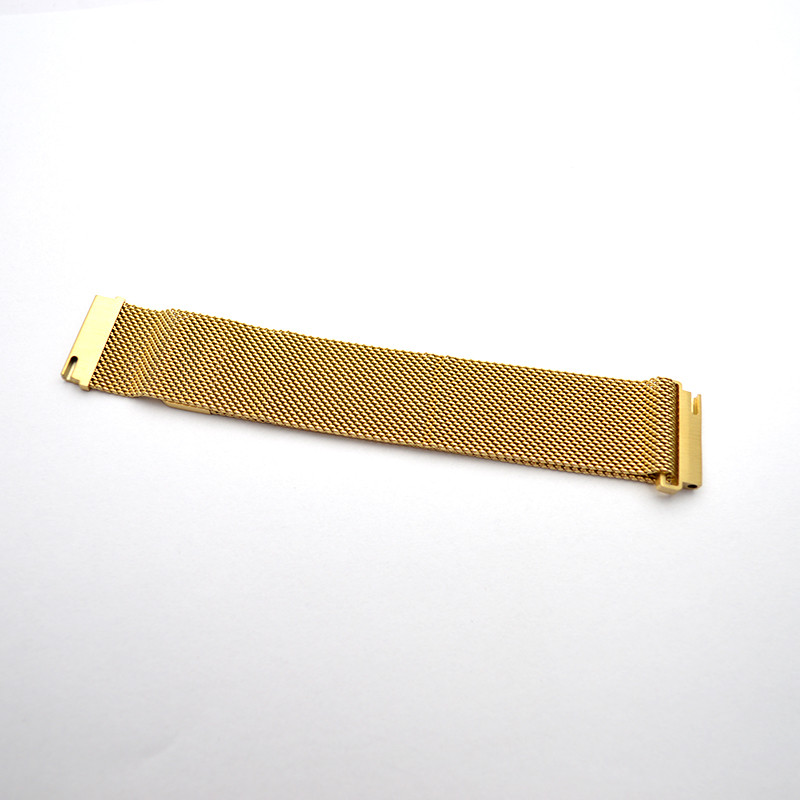 Ремінець до Xiaomi Amazfit Bip/Samsung 20mm Milanese Design Gold, фото 1