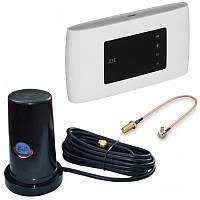 4G Wi-Fi роутер ZTE MF920U + Автомобильная антенна AM3-N (EP777)