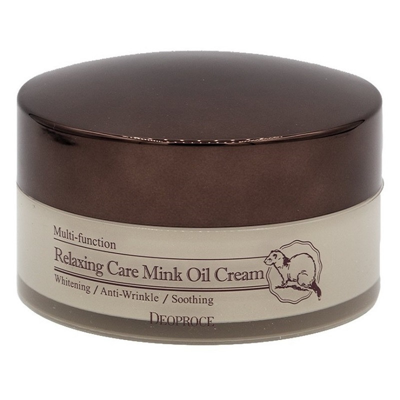 Крем із жиром норки Deoproce Relaxing Care Mink Oil Cream 100 мл