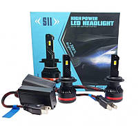 Комплект светодиодных ламп S11 DELUX T19 HB3 Canbus 100W 9-24V 6000K 10000Lm c обманкой
